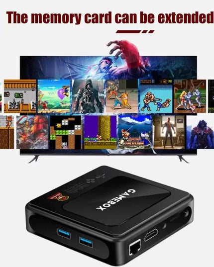 Wireless Dual System 4K Game Console - 128G Storage-1943465057392398338