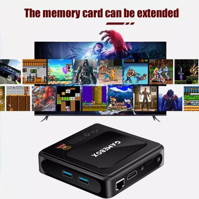 Wireless Dual System 4K Game Console - 128G Storage-1943465057392398338