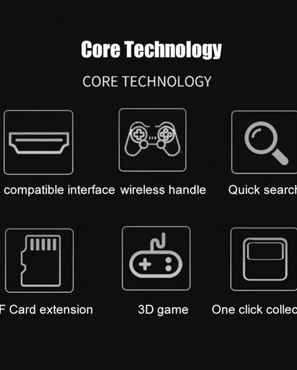 Wireless Dual System 4K Game Console - 128G Storage-1943465057392398341