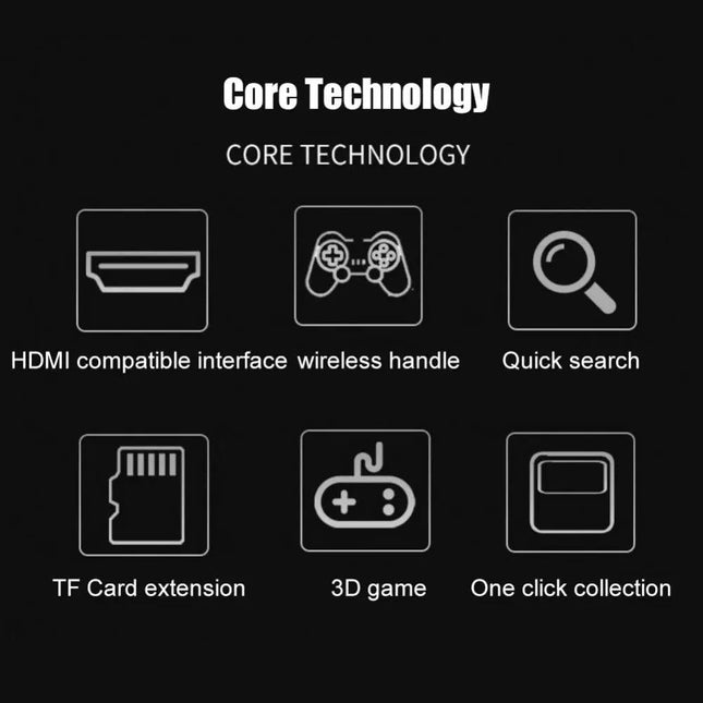 Wireless Dual System 4K Game Console - 128G Storage-1943465057392398341