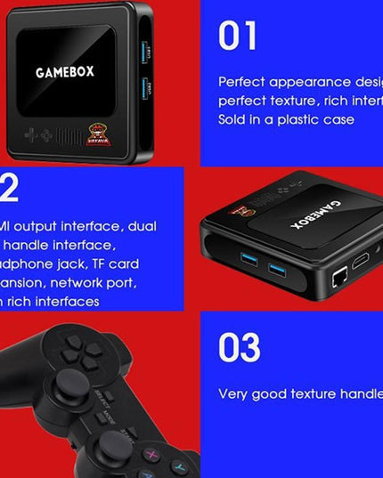 Wireless Dual System 4K Game Console - 128G Storage-1943465057392398343