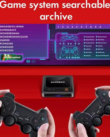 Wireless Dual System 4K Game Console - 128G Storage-1943465057392398344