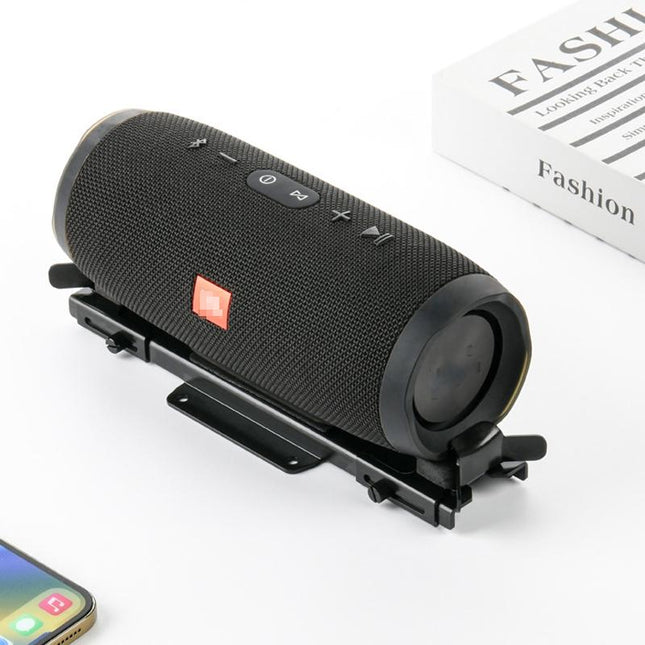 Wall-Mounted Storage Bracket For Jbl Charge / Flip Bluetooth Speakers - Black-1915196874885828609