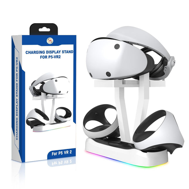 Playstation Magnetic Charging Base With Rgb Light And Storage Rack-1922443402604056582