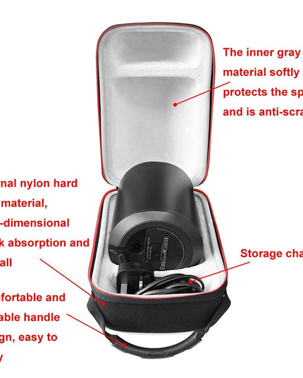 Shock-Absorbing Protective Bag For Sonos Era100 Speaker - Black-1915197127366152194