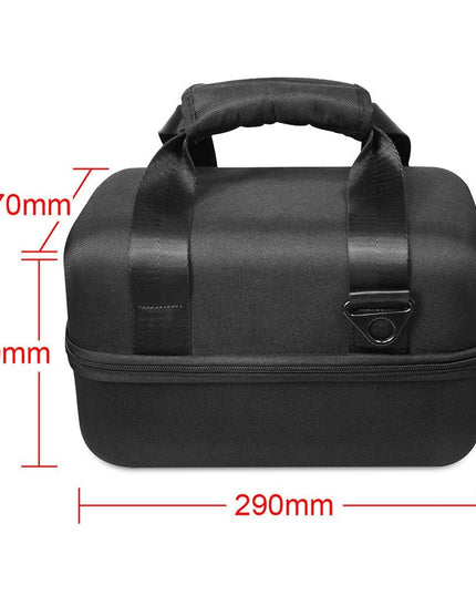 Shock-Absorbing Protective Bag For Devialet Phantom Ii Bluetooth Speaker - Black-1915197129010319362