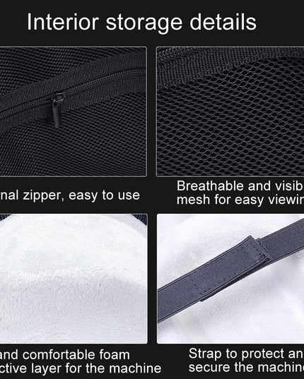Apple Vision Pro Vr Headwear Storage Bag - Portable Cloth Pattern-1915196912802336774