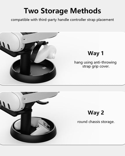 Universal Vr Desktop Storage Rack For Apple Meta Quest Pico And Playstation-1915196955689095171