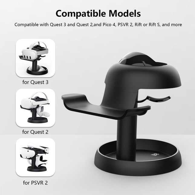 Universal Vr Desktop Storage Rack For Apple Meta Quest Pico And Playstation-1915196955689095172