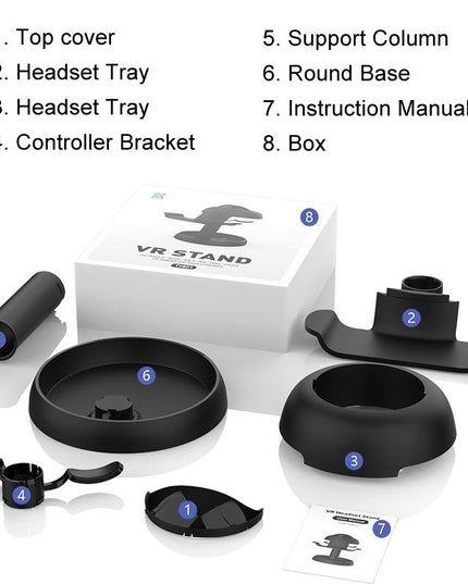 Universal Vr Desktop Storage Rack For Apple Meta Quest Pico And Playstation-1915196955689095174