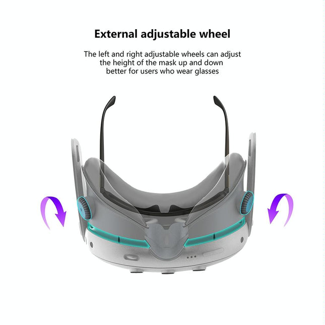 Meta Quest 3 Air Circulation Vr Mask With Anti-Fog Fan-1922443405451988995
