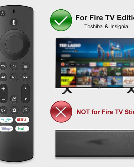 Smart Tv Voice Remote For Insignia Toshiba Fire Tv-1915197067077226498