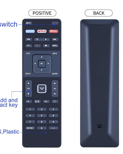 Vizio Smart Tv Remote Control - Xrt122-1915197984333762562