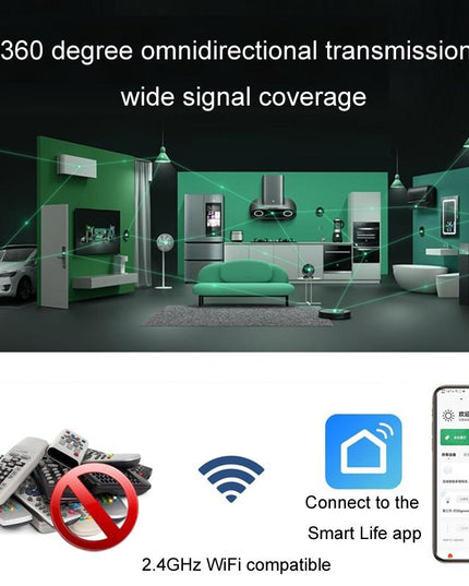 Smart Wifi Set-Top Box Remote For Air Conditioner-1915197872970797063