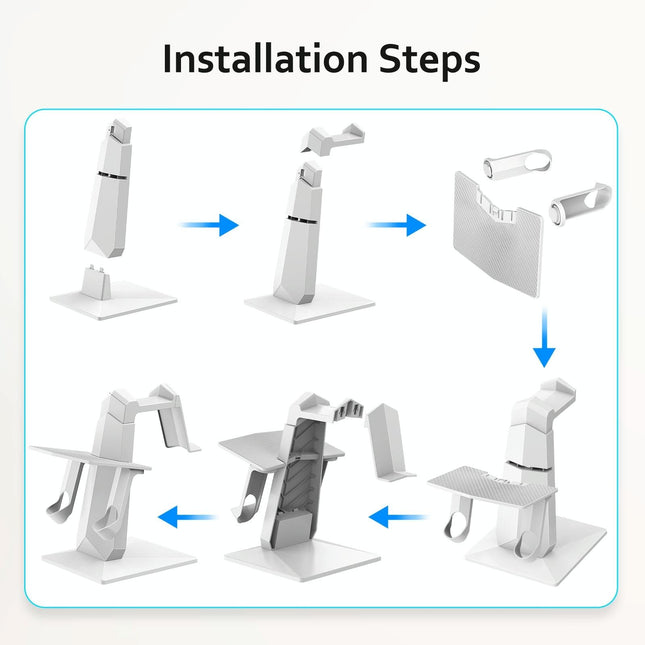Universal Vr Headset Stand For Apple Vision Pro And Meta Quest 3 2-1922443402440478726