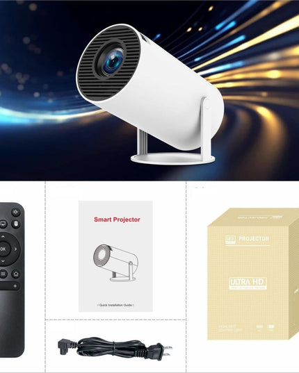 Smart Portable Projector With Android 11.0 System - 120 Lumen-1915196520362283013