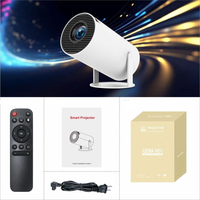 Smart Portable Projector With Android 11.0 System - 120 Lumen-1915196520362283013