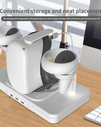 Meta Quest 2 Wireless Vr Charger With Colourful Base-1915196873656897537
