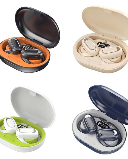 Adjustable Wireless Bluetooth Earphones With Noise Reduction - Skin-Colour-1915196858414796801