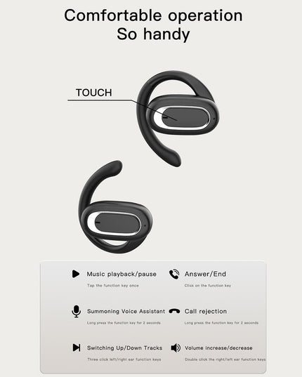 Adjustable Wireless Bluetooth Earphones With Noise Reduction - Skin-Colour-1915196858414796802