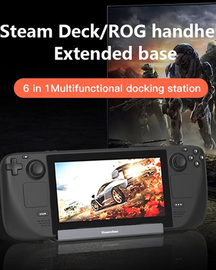 6-In-1 Type-C Docking Station For Steam Deck / Rog Blueendless Ds601 Game Console-1915198258649632770