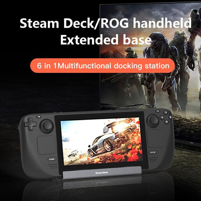 6-In-1 Type-C Docking Station For Steam Deck / Rog Blueendless Ds601 Game Console-1915198258649632770