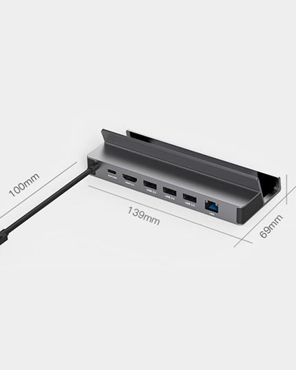 6-In-1 Type-C Docking Station For Steam Deck / Rog Blueendless Ds601 Game Console-1915198258649632771