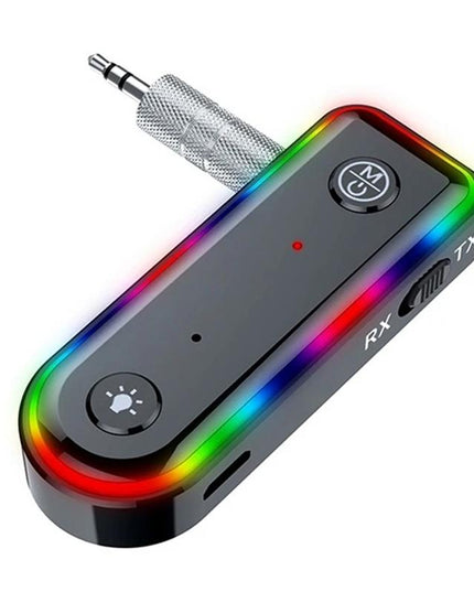 Bluetooth Audio Receiver With Rgb Light And Car Launcher-1915198237292236800