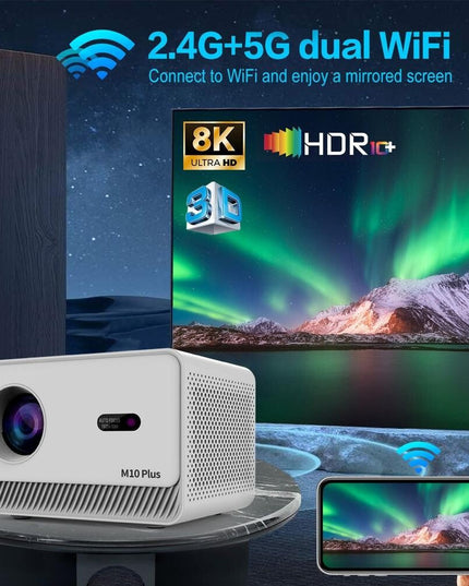 Android 11 Projector With Wifi Bluetooth And Hd Resolution For Home Cinema-1915197857925828609