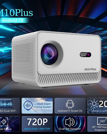 Android 11 Projector With Wifi Bluetooth And Hd Resolution For Home Cinema-1915197857925828610