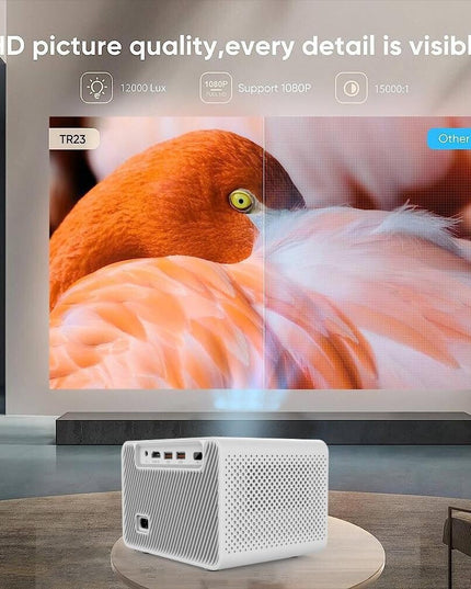 Android 11 Projector With Wifi Bluetooth And Hd Resolution For Home Cinema-1915197857925828611