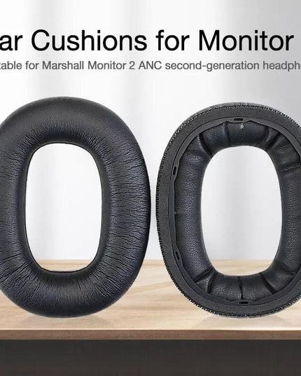 Soft Leather Headset Sponge Cover For Marshall Monitor 2 - 1 Pair-1915198288441774083