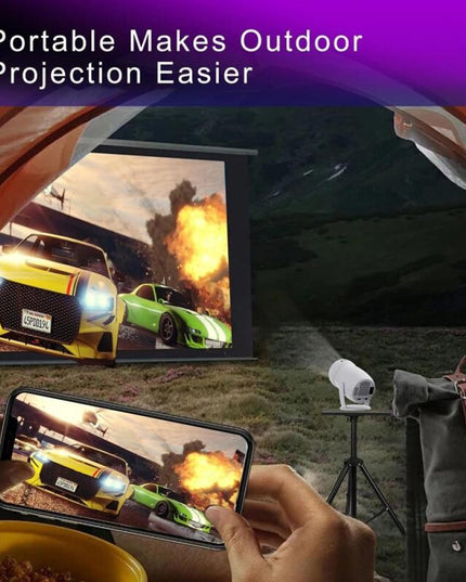 Intelligent Portable Projector With Android 12.0 For Family Use-1915197841157001218