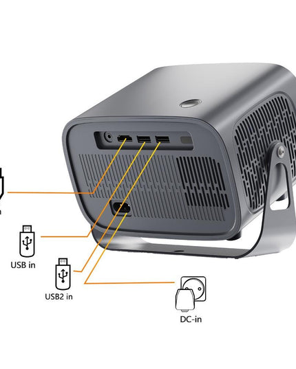 Portable 4K Android Smart Projector - Compact And Versatile-1915197817840865284