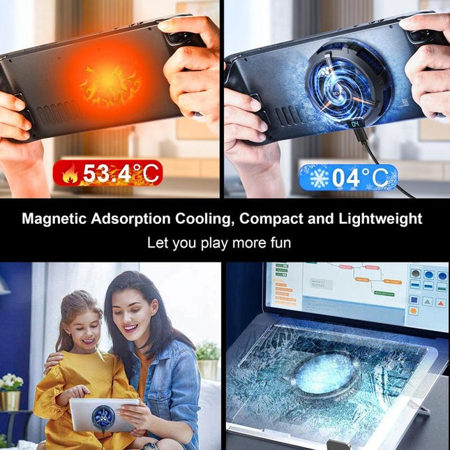 Steam Deck Oled Game Console With Digital Display And Metal Heat Sink-1915197599351181319