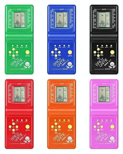 Handheld Classic Brick Game Console With 7 Built-In Games-1915198436567814145