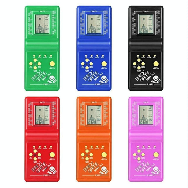 Handheld Classic Brick Game Console With 7 Built-In Games-1915198436567814145