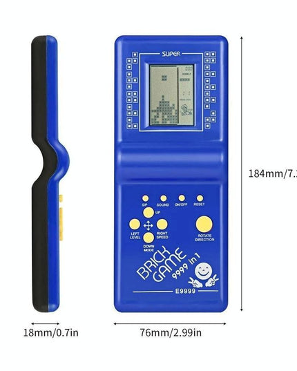 Handheld Classic Brick Game Console With 7 Built-In Games-1915198436567814147