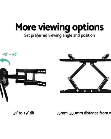 Artiss TV Wall Mount Bracket for 23"-55" LED LCD Full Motion Dual Strong Arms