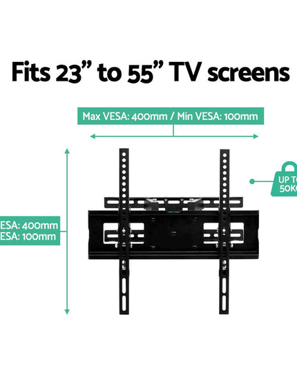 Artiss TV Wall Mount Bracket for 23"-55" LED LCD Full Motion Dual Strong Arms