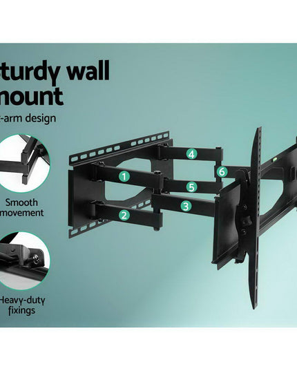 Artiss TV Wall Mount Bracket for 32"-80" LED LCD Full Motion Dual Strong Arms