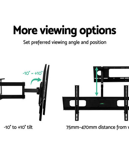 Artiss TV Wall Mount Bracket for 32"-70" LED LCD TVs Full Motion Strong Arms