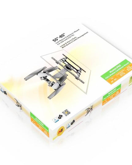 Swivel Tv Wall Mount for 55-85 Led / Lcd - All-moving Cantilever Design