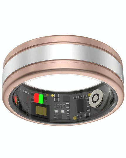 9 Smart Ring R18 Heart Rate Blood Oxygen Sleep Sports - Black