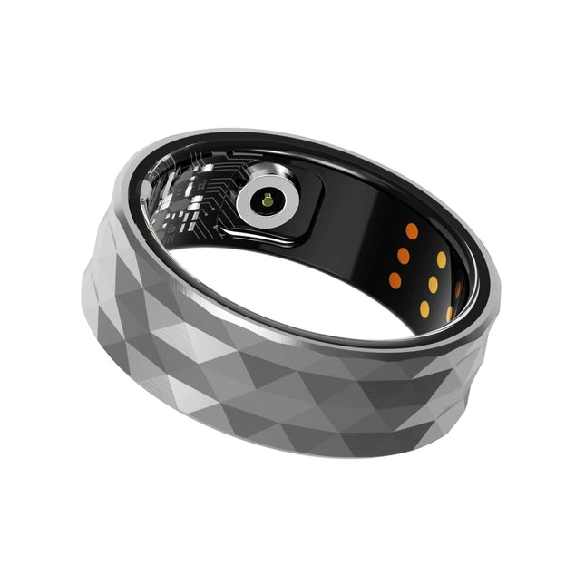 Smart Ring Health Monitoring Multiple Modes R12M Size 22 - Gold