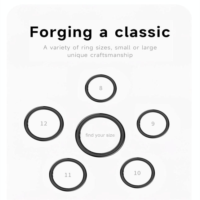 Smart Ring With Hand Gestures Control Health Monitoring & Sports Modes Size 12 - Gold