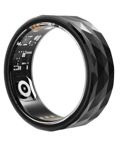 Smart Ring Health Monitoring Multiple Modes R12M Size 22 - Silver