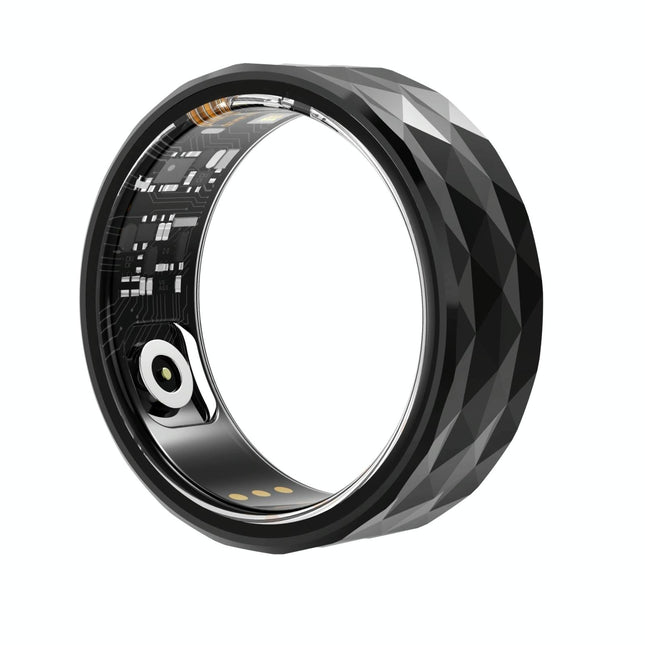 Smart Ring Health Monitoring Multiple Modes R12M Size 22 - Silver