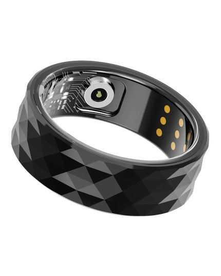 Smart Ring Health Monitoring Multiple Modes R12M Size 22 - Silver