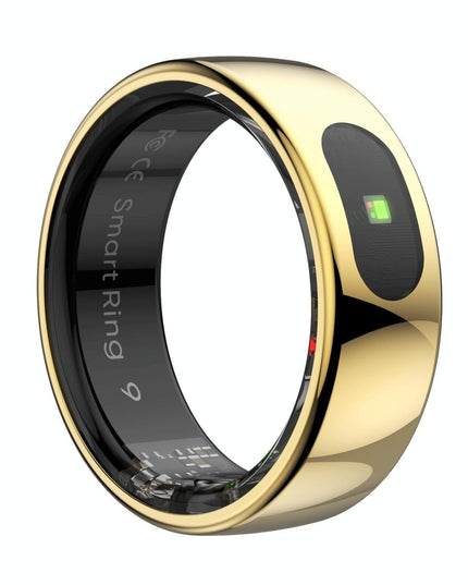 Smart Ring Size 7 Heart Rate Blood Oxygen Sleep Sports - Silver